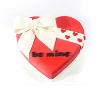 Be Mine Heart Cake